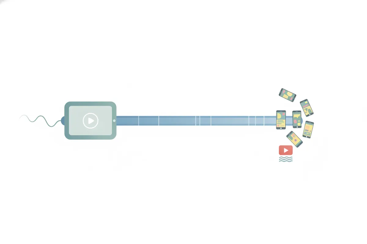 Google Meet Recording to YouTube Shorts Clips: How to Convert