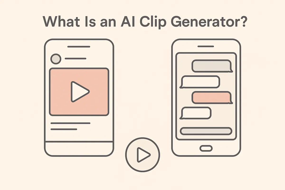 What Is an AI Clip Generator? A Practical Guide